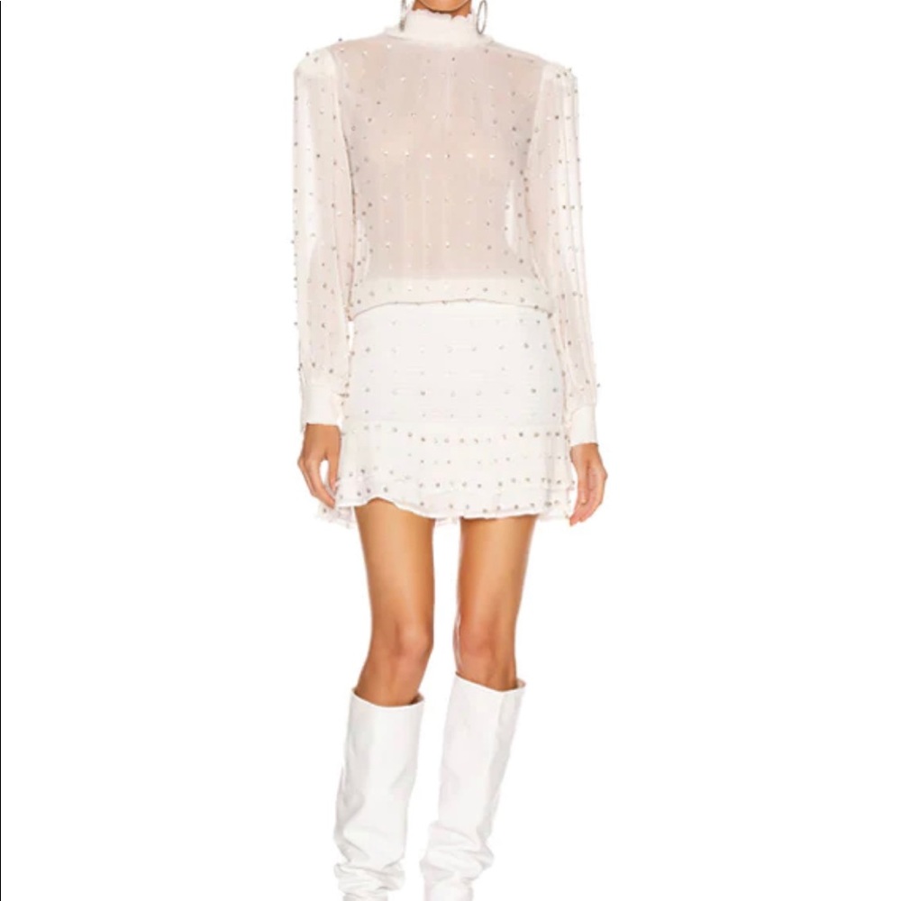 Retrofete Hedy Dress with Rhinestones worn once